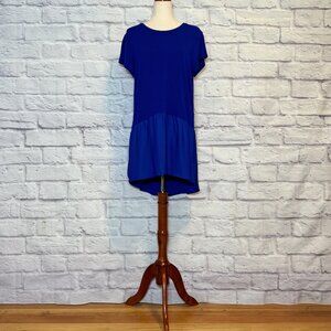 Anthropologie Dolan Left Coast Collection Blue Drop Waist Shift Dress